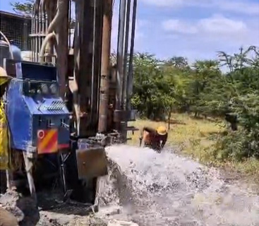 Core drilling mining